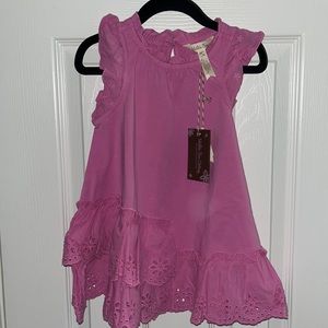 Matilda Jane crochet sundress for toddler girls. Size 2 NWT